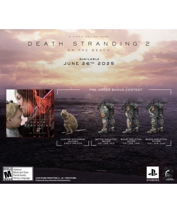 Death Stranding 2: On the Beach - Pre-order Bonus DLC/AU PS5 PlayStation 5 Key EUROPE